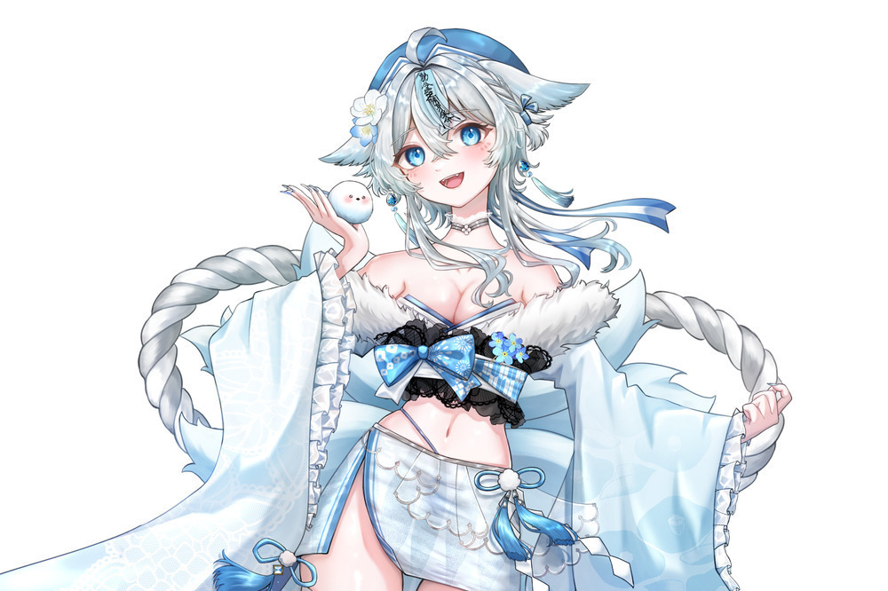 うら飯紺汰　ハロウィン前日に生まれたキョンシー×狐の妖怪系VTuberは今日も柔らかな声を届ける
