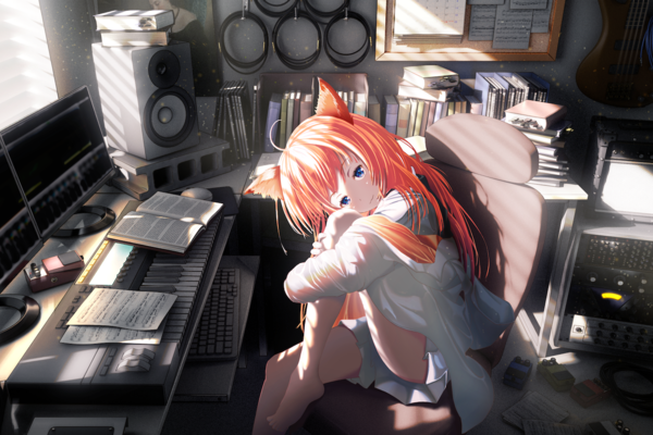 橙ミャオ　抜群のバランス感覚とセンスが光る、バーチャル作曲ねこ
