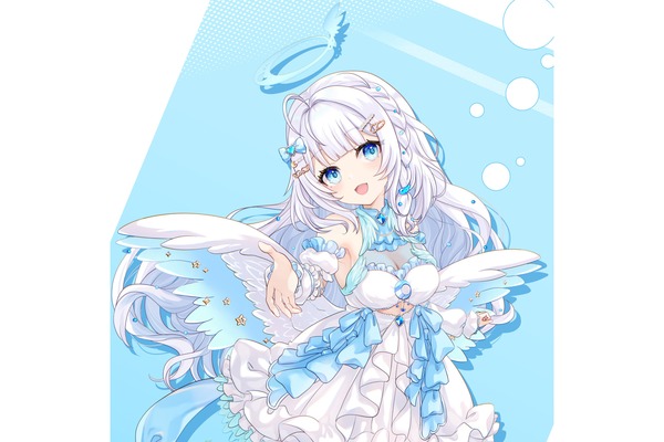 天空いのり　大好きなことはお喋り！元気と癒しを届ける天使VTuber