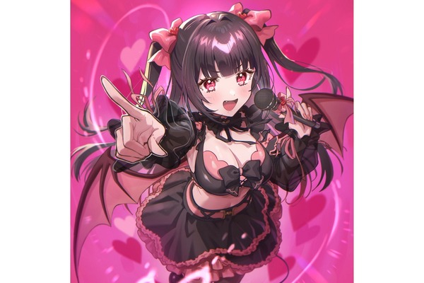 紫央なのは　視覚的にも聴覚的にも満足させてくれる、小悪魔系2.5次元Vtuber＆Vsinger