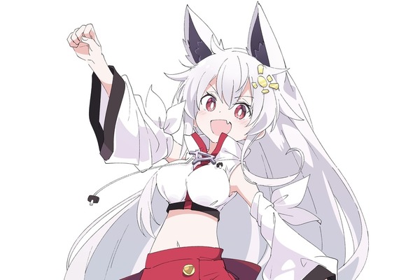 真神晴　大きなケモミミと八重歯がチャームポイントの幼なじみ系神様VTuber