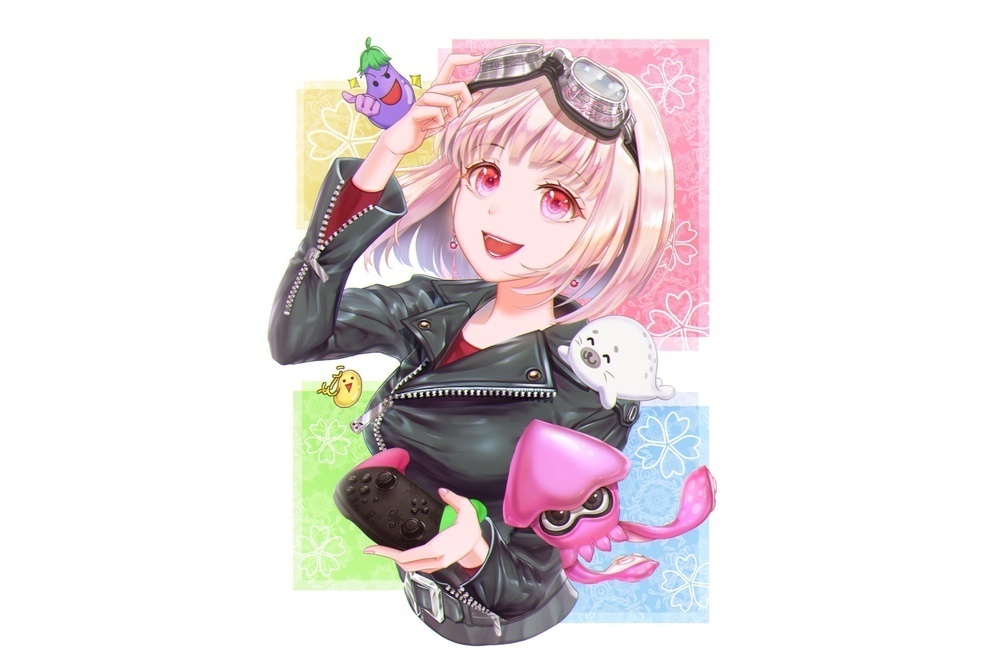 卯月桜　明るく楽しく！みんなの笑顔を咲かせる二次元と三次元の二刀流VTuber