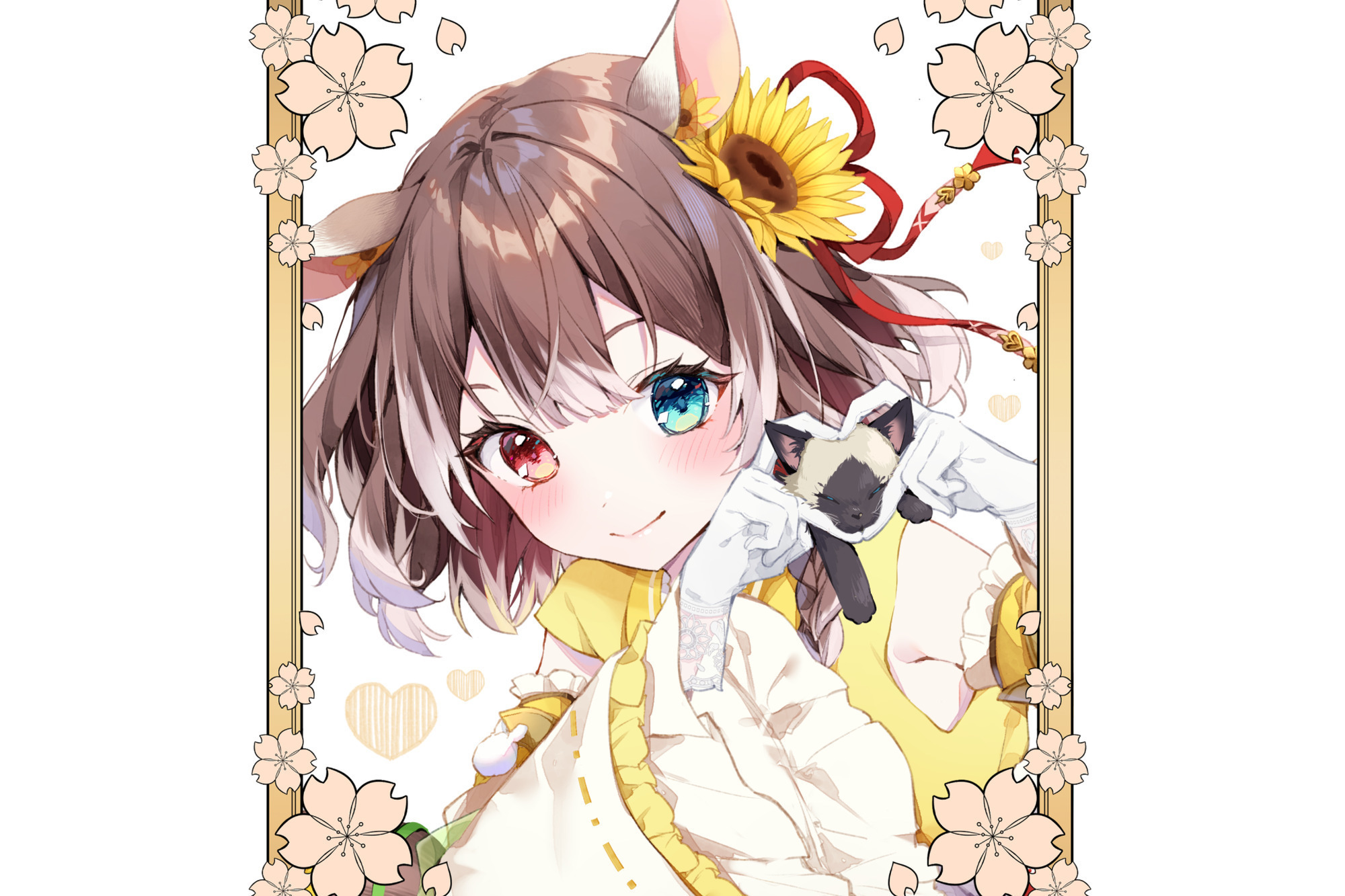 森神りぃしゅ　向日葵のような笑顔で癒しを届けてくれる、森の神様Vtuber