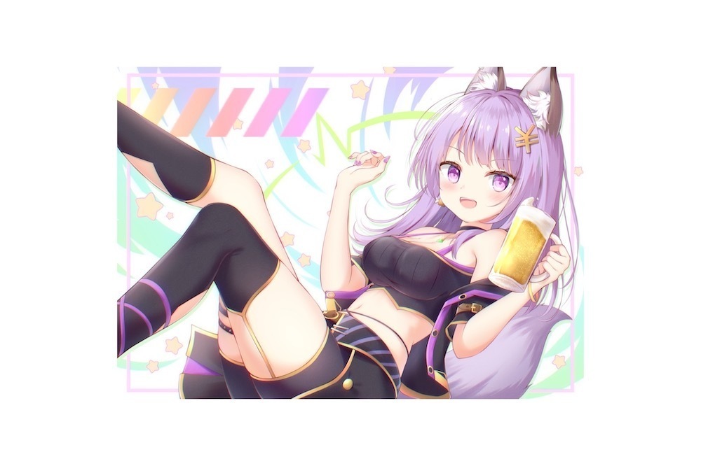 にゃまふ。　毎日配信と幅広いチャレンジで魅せるお酒大好きバーチャル猫