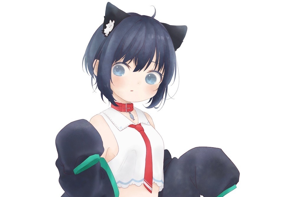 真黒猫　歌もイラストもゲームも　バーチャル界を自由に駆ける猫系Vtuber