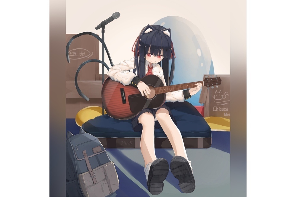 千鈴めい　親しみやすさとヒロイン感を併せ持つ猫又Vtuber