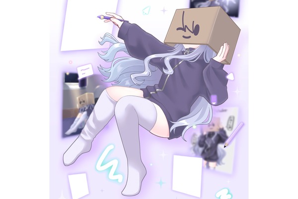 二兎こばこ　ダンボール越しに広がる豊かな世界。箱入り（物理）VTuberが届ける穏やかな夜