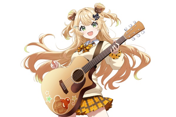 叶星めーぷる　あなたの太陽に！歌とギターで元気を届ける新人Vsinger