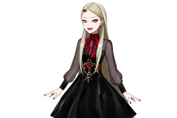 九条林檎　花も見惚れる麗しき姿　吸血鬼と人間のハイブリッドレディ