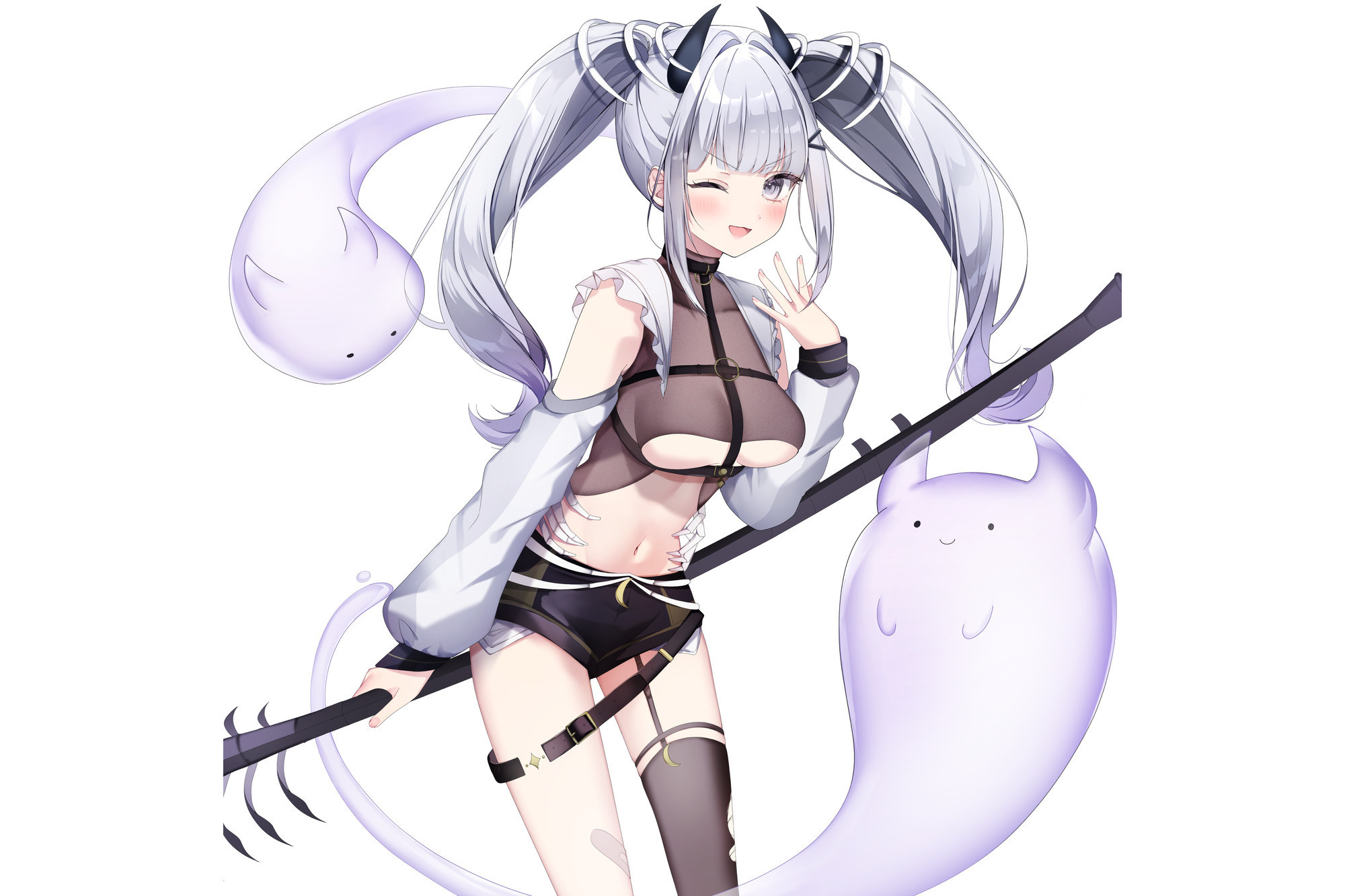 刹那瞑　よく遊びよく笑いよく喋りよく歌うオッドアイ死神VTuber