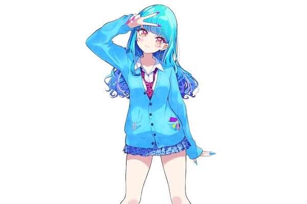 永遠夏セシル　ギラギラな水色のバーチャル世界から歌声を届ける令和ギャル