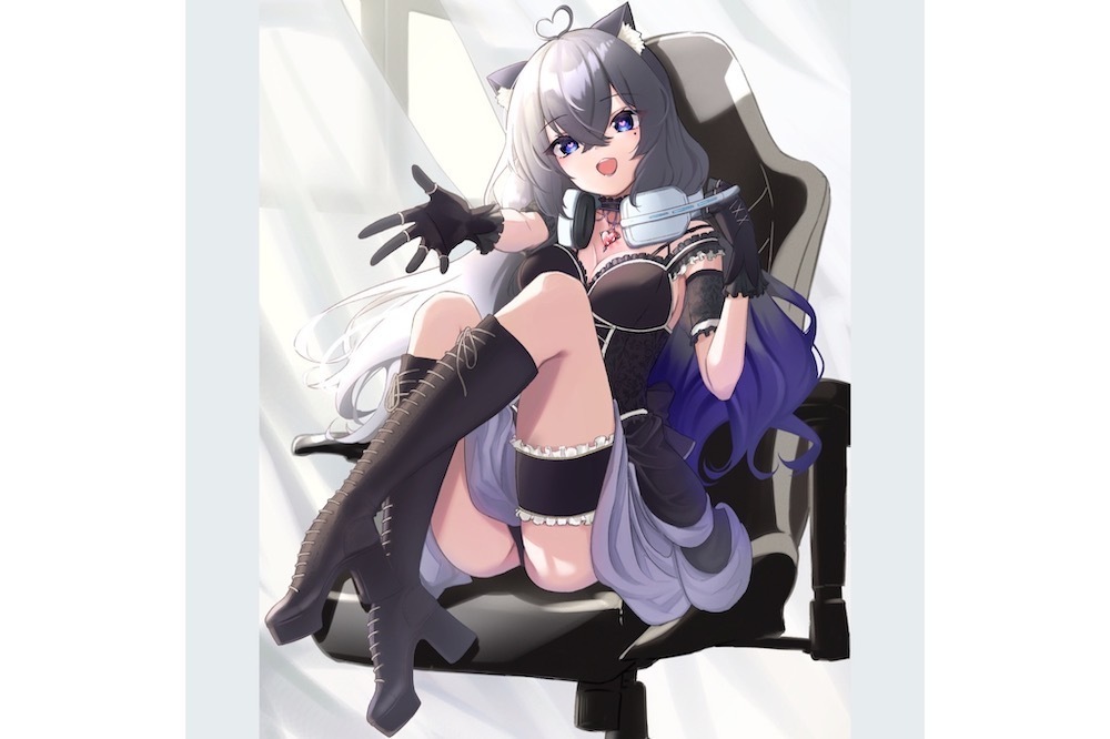 灰音にゃい　高い歌唱力と表現力で引き込む、好奇心旺盛なVtuber