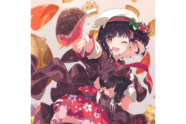 サクラリナ　主人公のようなまっすぐな歌声でみんなの心に笑顔を咲かせるおにくの擬人化VSinger見習い