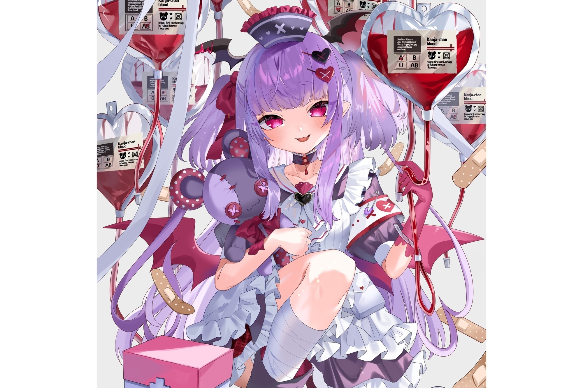 漆看こころ　愛らしい声とキャラクターで癒しと元気を届けるヴァンパイアナース