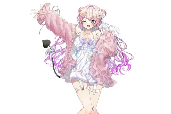 恋月おみ　みんなの活力になりたいあなたに恋するぽんこつ悪魔Vtuber　人間様たちと紡ぐ楽しい毎日