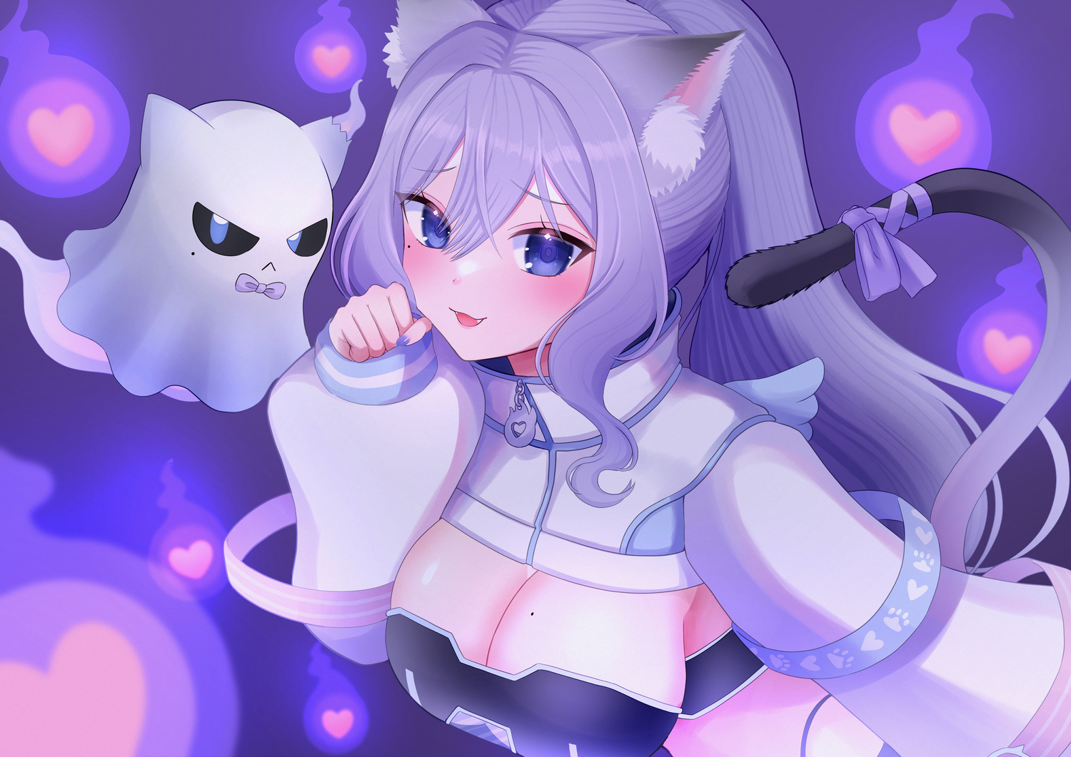 おなつのにびたし 歌声と普段のギャップに惹かれる、イラストレーター化け猫VTuber