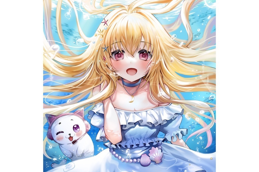 輝海まりな　作詞作曲も手掛けるあざらしVtuber