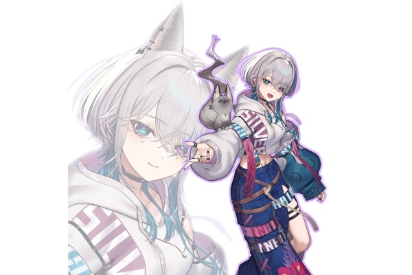 隣月キョウ　好きなものはお酒と演技！君の心に這いよる銀狐VTuber