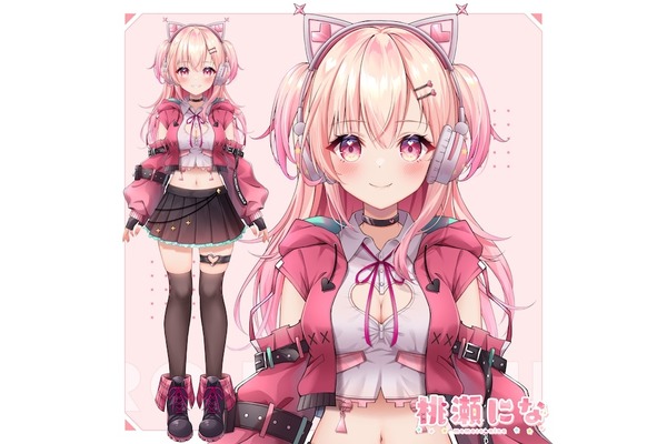 桃瀬にな　リスナーの頬をポッと桃色に染めるVtuber兼Vsinger