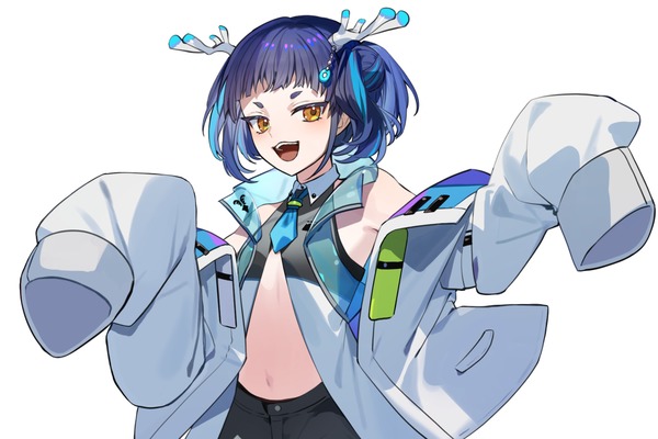 魔鹿つの　ナチュラルな雰囲気が心地よい、悪魔と鹿のハーフ