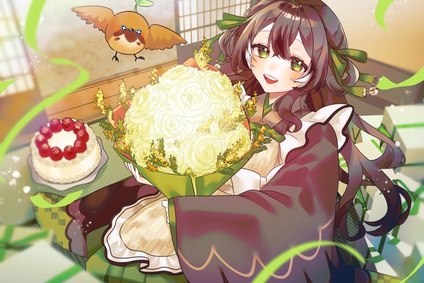 鈴芽ちゅん ゲームに歌に雑談に、舌切り雀のお宿で働く一羽で何度もおいしい新人雀VTuber