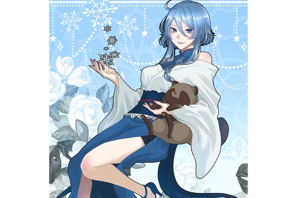 深冬　声を使った活動をメインに展開中　楽しい時間を紡ぐ完全セルフ受肉雪女Vsinger